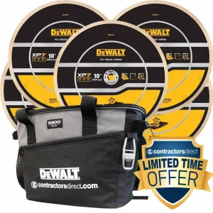 Dewalt XP7 10 Inch Tile Blade Bundle