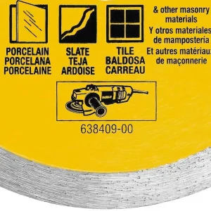 Dewalt 4-1/2″ Dry Porcelain Tile Blade - view 2