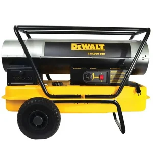 Dewalt Cordless Forced Air Kerosene Construction Heater - view 2