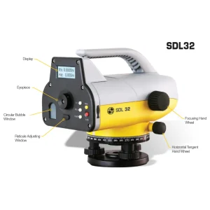 David White 25-SDL32 Power Digital Level for Building Construction - view 4