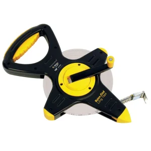 David White SitePRO 32-10010B Steel Tape 100 Feet Measurements in Ft/In/10ths – 4 Pack