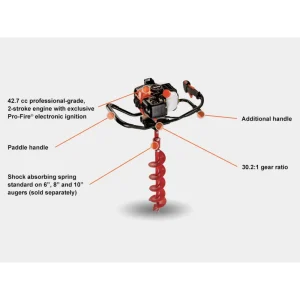 ECHO EA-410 Earth/Ice Auger - view 2