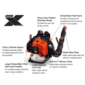 ECHO PB-7910 Backpack Blower | Tube Throttle - view 3