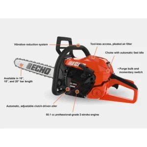ECHO CS-4920 Chainsaw | 16″ - view 2