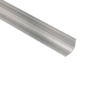 Schluter-ECK-KHK Edge Trims | Brushed Stainless Steel / 4′ 11″