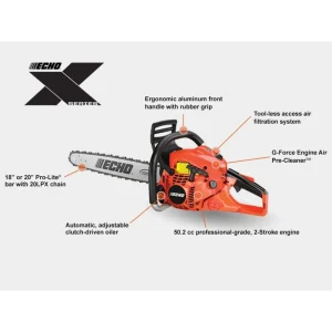 ECHO CS-501P Chainsaw | 18″ - view 2