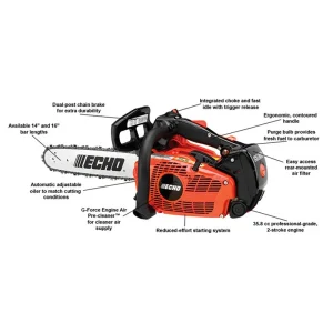 ECHO CS-355T Chainsaw | 14″ - view 3