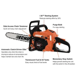 ECHO CS-3410 Chainsaw | 14″ - view 2