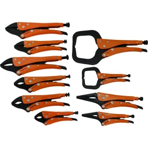 Grip-on® 10 Piece Essential Locking Pliers Set - view 2