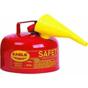 Eagle Type 1 Red Safety Gas Can for Liquid Flammables