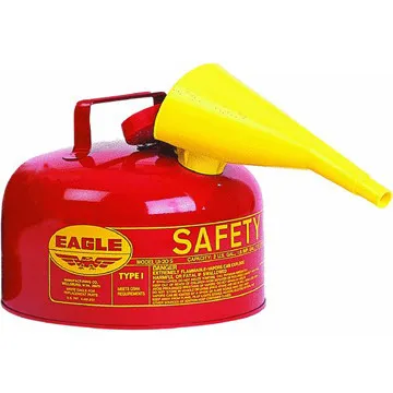 Eagle Type 1 Red Safety Gas Can for Liquid Flammables