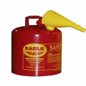 Eagle Type 1 Red Safety Gas Can for Liquid Flammables - view 2