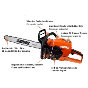 ECHO CS-7310P Chainsaw | 20″ - view 3