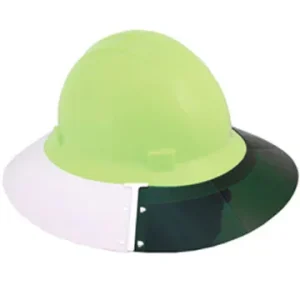 Delta Plus Sun Shield for Americana Full Brim Hard Hat, White/Smoke