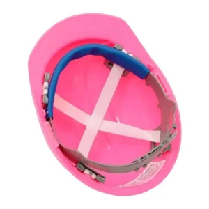 Delta Plus Pink Cap Style Hard Hat – Americana Standard with 4-Point Nylon Suspension Slide-lock Adjustment - view 2