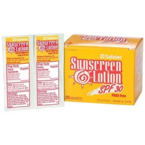 Sunscreen SPF30 Lotion 1box (25 pouches)