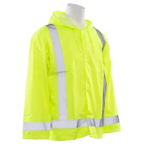 Delta Plus Rain Suit Pants and Jacket (Sold Separately), Hi-Viz Lime