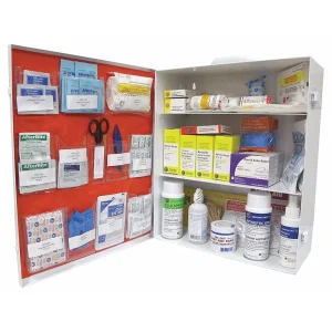 Tender Corporation ANSI Class B: 3 Shelf First Aid Cabinet