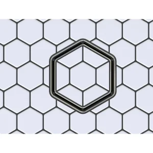 Ebbe Hex – Tile-In Hex Drain | Polished Chrome - view 4