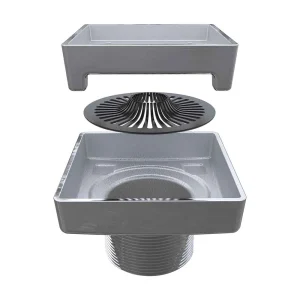 Ebbe America LEGACY Drain | 4″ / Brushed Nickel
