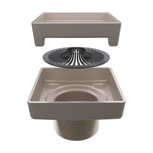 Ebbe America LEGACY Drain | 4″ / Brushed Nickel - view 3