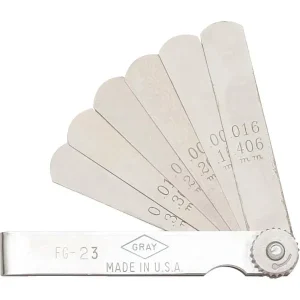 6-Blade Brass Ignition Feeler Gauge