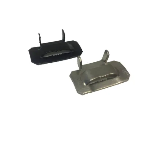Fechometal USA 1/2″ Stainless Steel 201 EAR-LOKT Buckles – 100/box .045 Thickness