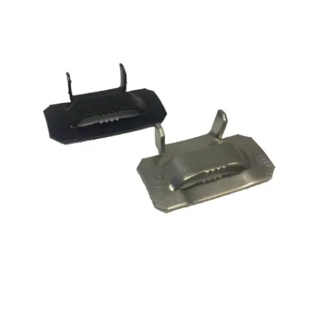 Fechometal USA 1″ Stainless Steel 201 EAR-LOKT BUCKLE, 100/Box, 0.079″ Thickness