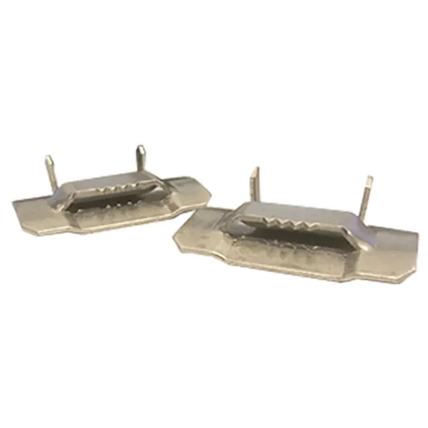 Fechometal USA 1.25″ Stainless Steel 304 Ear-Lokt Buckles – 25/box, .079″ Thickness