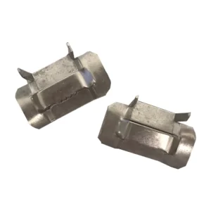 Fechometal USA 1.25″ Stainless Steel 304 Ear-Lokt Buckles – 25/box, .079″ Thickness - view 2