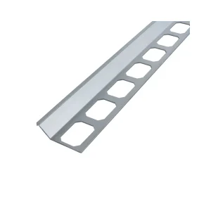Laticrete Finishing Profiles – Style 1 | Tex Aluminum / 1/2″ / Antique White