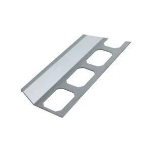 Laticrete Finishing Profiles – Style 1 | Tex Aluminum / 1/2″ / Antique White - view 2
