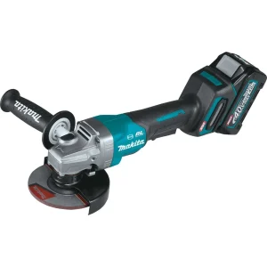 Makita 40V max XGT Brushless Cordless 4-1/2″ / 5″ Paddle Switch Angle Grinder Kit - view 2