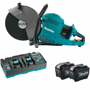 Makita – 80V max (40V max X2) XGT Brushless 14″ Power Cutter Kit