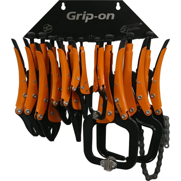 Grip-on® 10 Piece General Service Locking Pliers Set