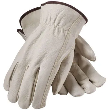 Protective Industrial Products Industry Grade Top Grain Pigskin Leather Drivers Glove