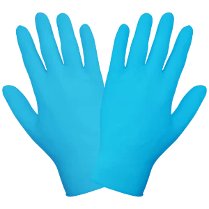5mil Nitrile Blue Gloves Medical Grade Powder-Free 100 Per Box