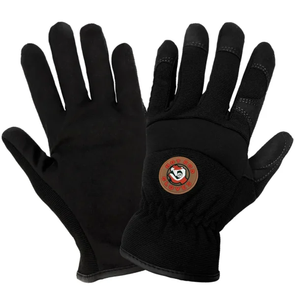 Global Glove & Safety XL Mechanics HotRod AireFlex Synthetic Leather Gloves