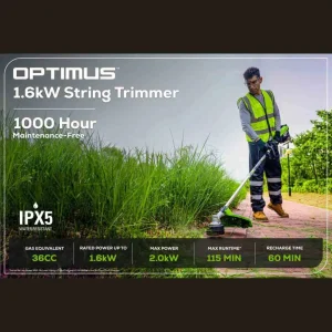 Optimus 82V 1.6 kW String Trimmer Kit | CORE300 Battery & Charger - view 4