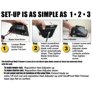 ProKnee Treadman Goof Proof Wall Trimmer - view 3