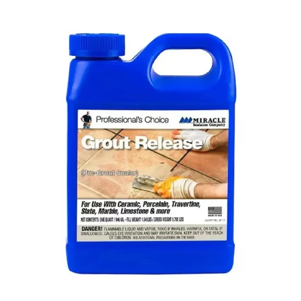 Miracle Sealants Grout Release – 1 Quart