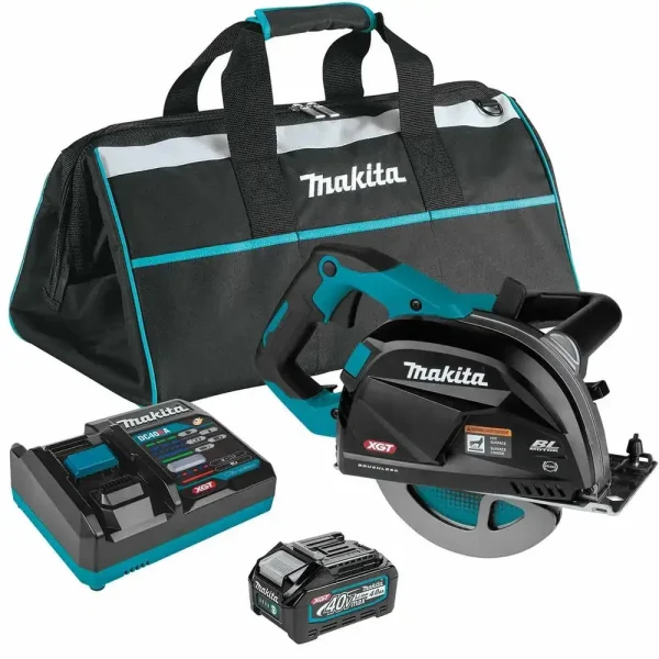 Makita 40V Max XGT Brushless Cordless 7 1/4″ Metal Cutting Saw Kit