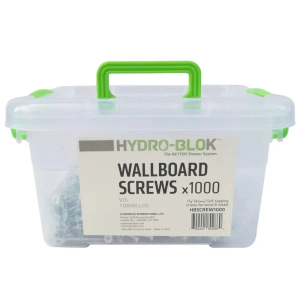 Hydro-Blok Wallboard Screws – 1000 pcs