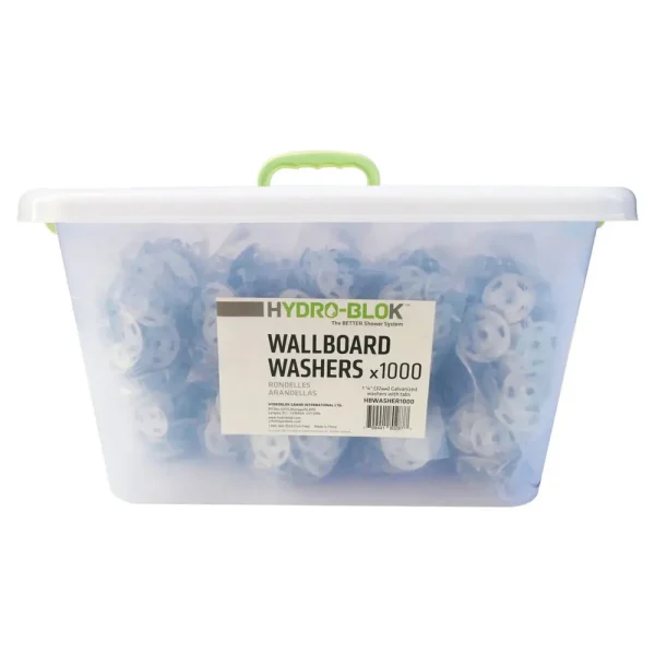 Hydro-Blok Washers with Tabs – 1000 pcs