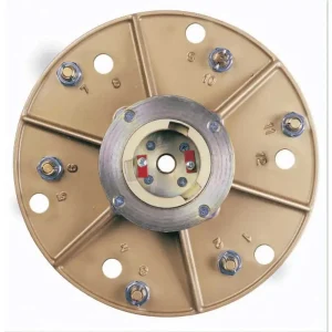 Pearl Abrasive 15″ Hexplate with 6 #4 Carbide Chips