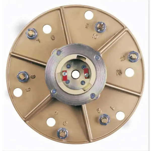 Pearl Abrasive 15″ Hexplate with 6 #4 Carbide Chips