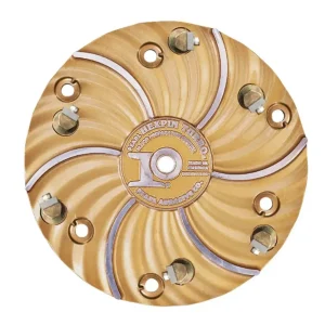 Pearl Abrasive Hexplate with 6 #4 Carbide Hexpin Assemblies