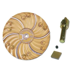 Pearl Abrasive 15″ Hexplate with Complete Hexpin Assembly