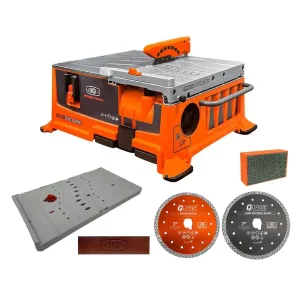 iQ228 Cyclone 7″ Dustless Bench Top Tile Saw Bundle