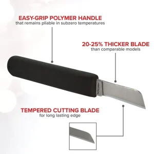 Jameson Cable and Wire Skinning Knife with Straight Handle - view 3